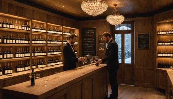 Les sélections uniques du caviste Le Mouton Rouge à Megève